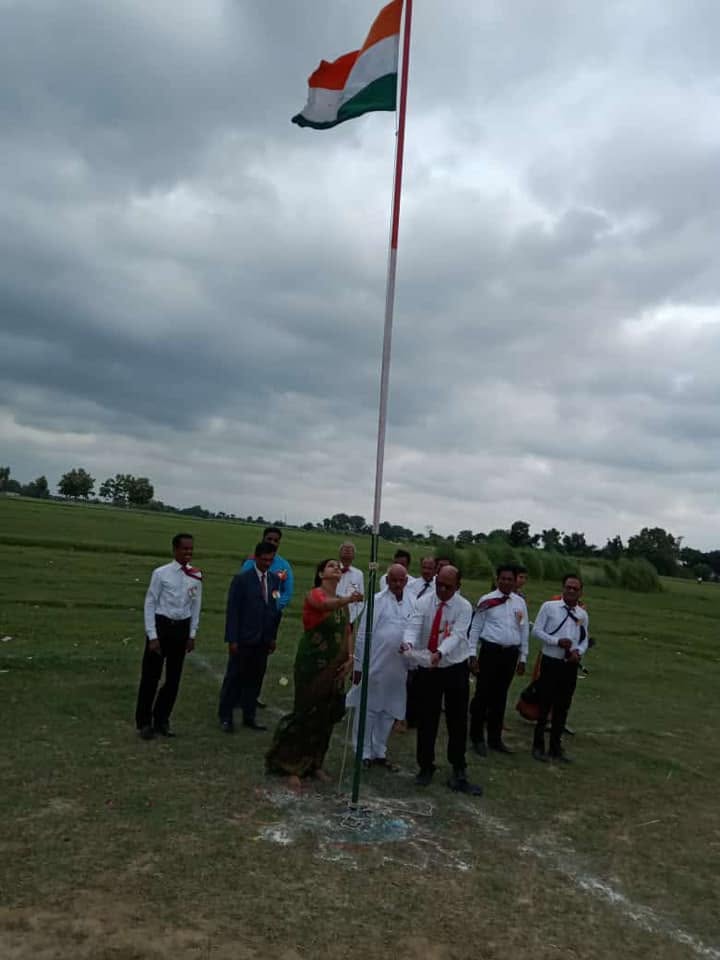 Independence Day — Flag Hoisting