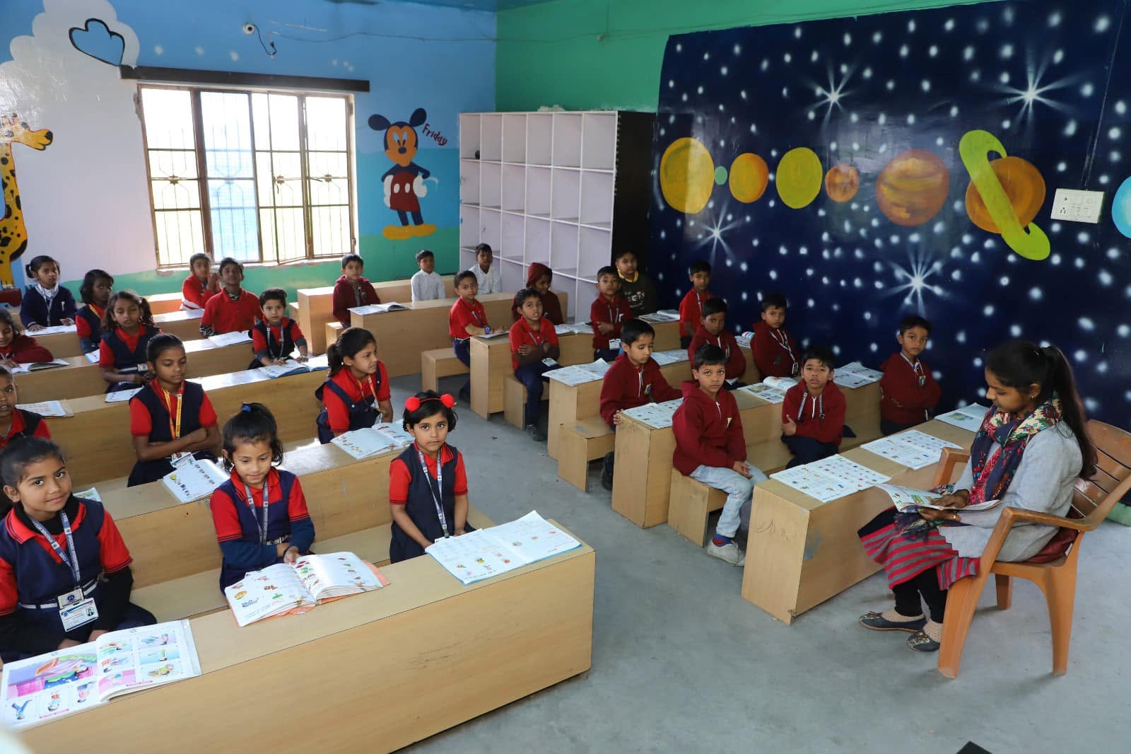 Classroom — Students in Session