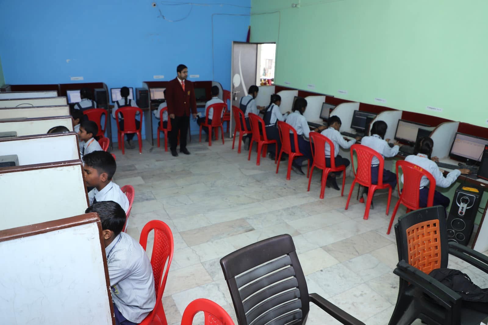 Students in Computer Lab