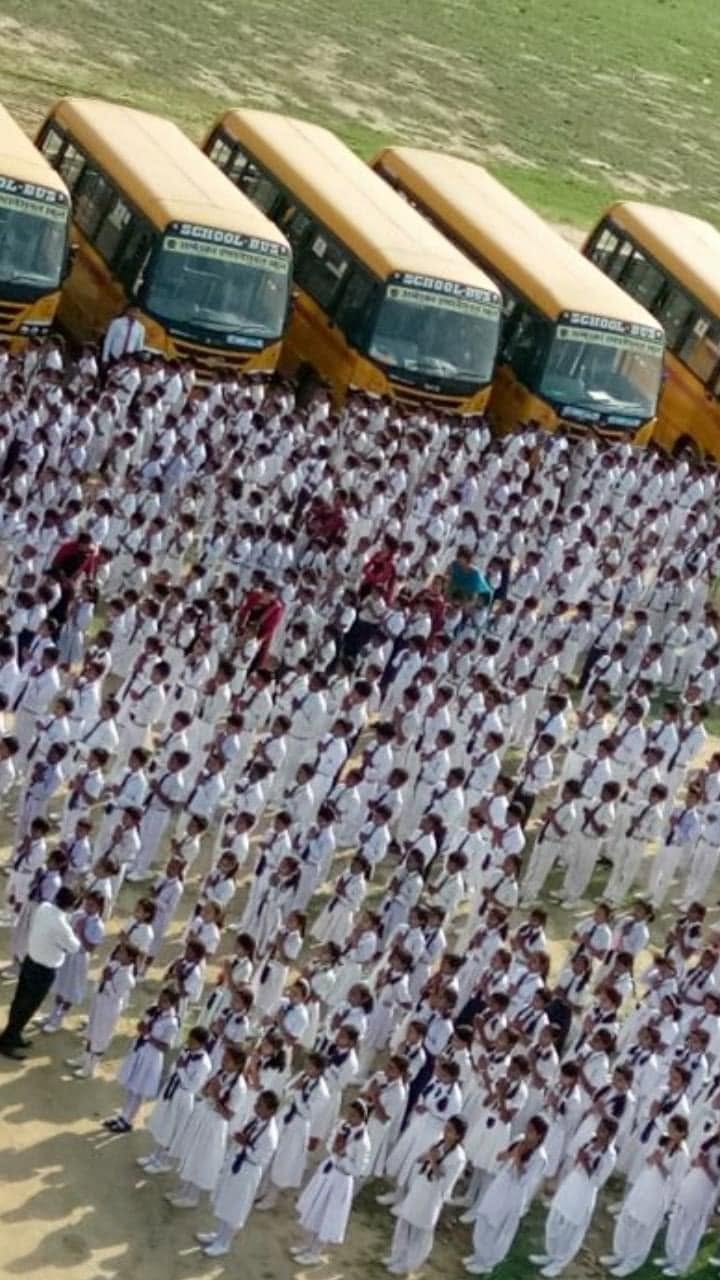 Students at Assembly